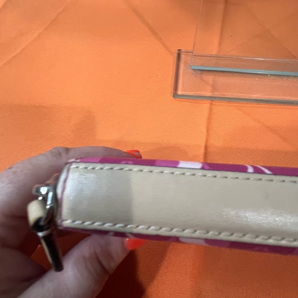 Coach Pink Clutch Wristlet - Picture 7 of 16